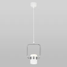 Eurosvet 50165/1 LED хром / белый Подвесной светильник 